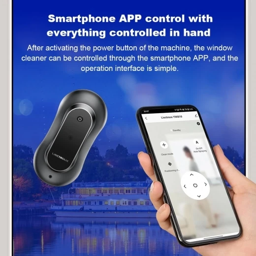 Robot Window Cleaner — Window Cleaning Robot, Liectroux