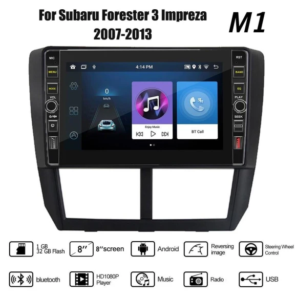 8-inch Android Car Stereo — Car Infotainment System, Yousui