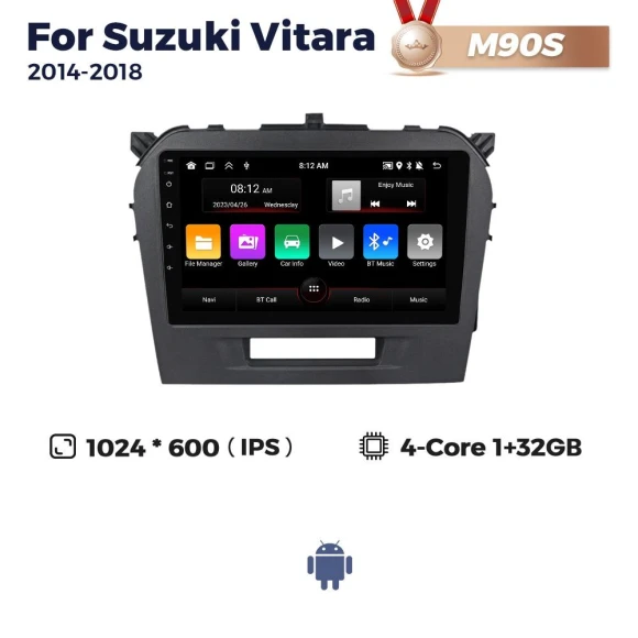 9-inch Android Car Radio — Car Infotainment System, Auto Launcher