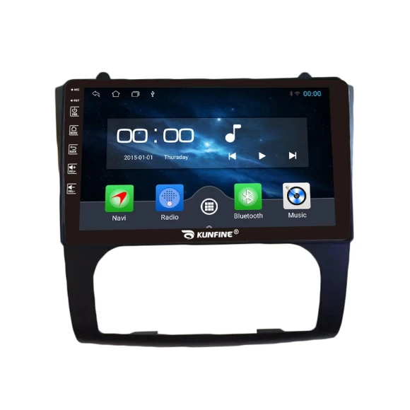 9 Inch Car Multimedia Player with GPS Navigation and RDS DSP Stereo — Car Infotainment System, KUNFINE