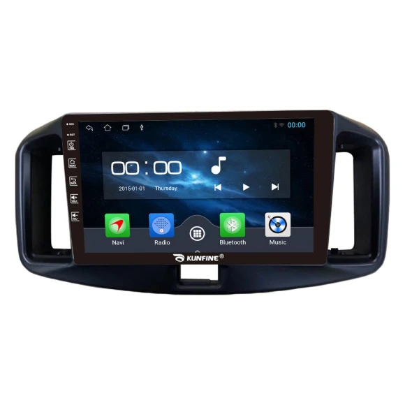 9 Inch Car Multimedia Player with GPS Navigation — Car Infotainment System, KUNFINE