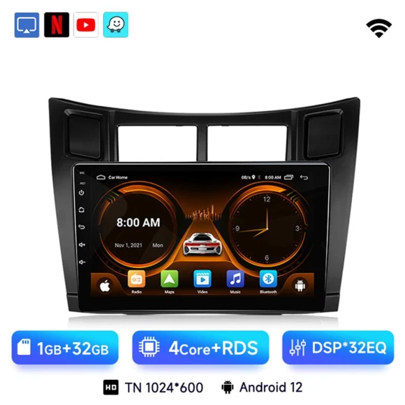 Android 13 Car Multimedia Player — Car Infotainment System, JIUYIN