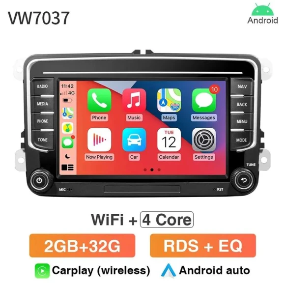 Android 13 Car Radio with GPS — Car Infotainment System, HAOGU