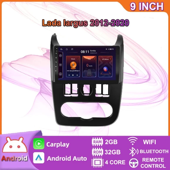 Android 2Din Car Radio Multimedia Player — Car Infotainment System, BAODANDP