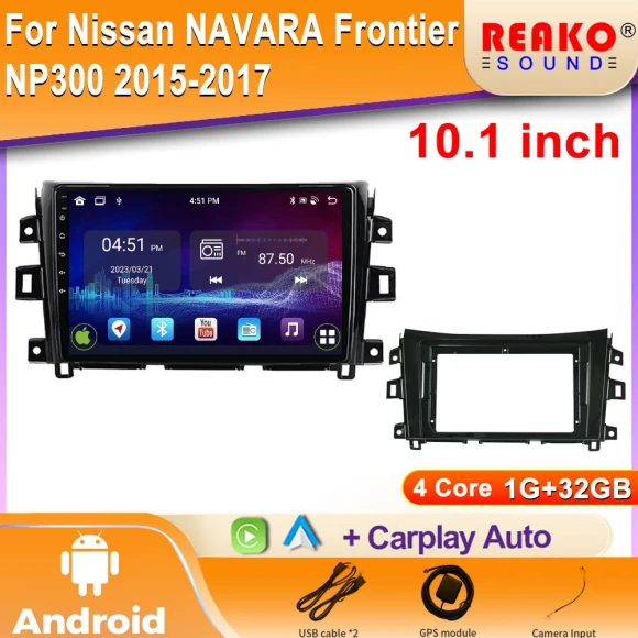 Android Car Multimedia System with Navigation, WiFi, 5G, GPS, Bluetooth, and Carplay — Car Infotainment System, Reakosound