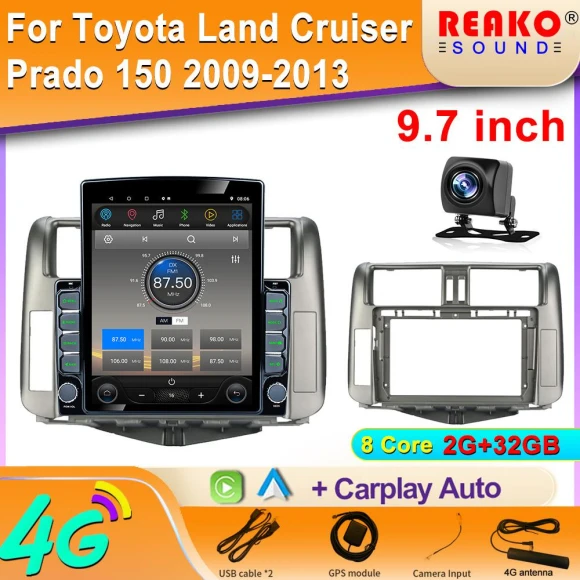 Android Car Radio GPS Navigation Multimedia Player — Car Infotainment System, Reakosound