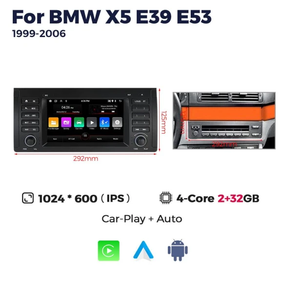Android Car Radio with GPS Navigation — Car Infotainment System, Auto Launcher