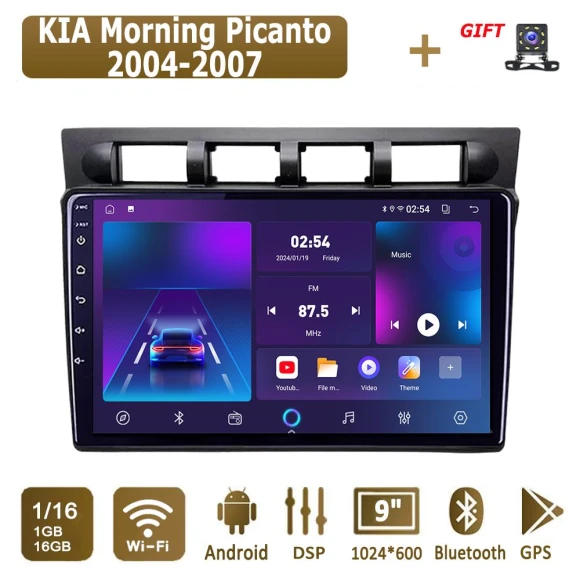 Android Carplay Car Radio — Car Infotainment System, icreative