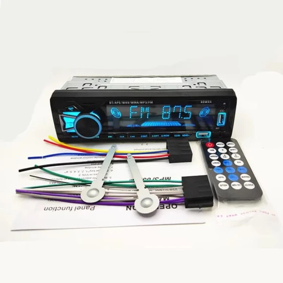 Car MP3 Player with Dual USB, Bluetooth, Stereo Radio, FM, TF, AUX Input — Car Infotainment System, AutoSphere