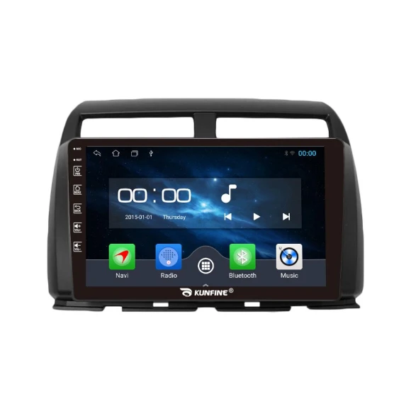 Car Multimedia Player with GPS Navigation — Car Infotainment System, KUNFINE