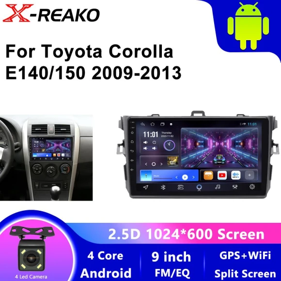 Car Multimedia Stereo GPS Head Unit — Car Infotainment System, X-REAKO