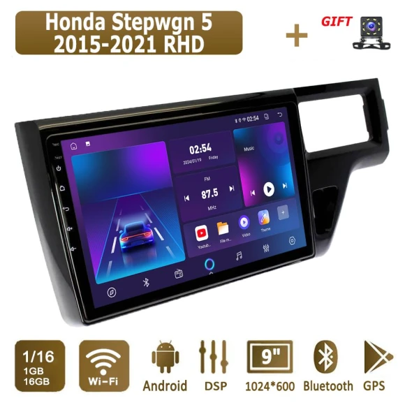Car Radio for Honda Stepwgn 5 — Car Infotainment System, icreative