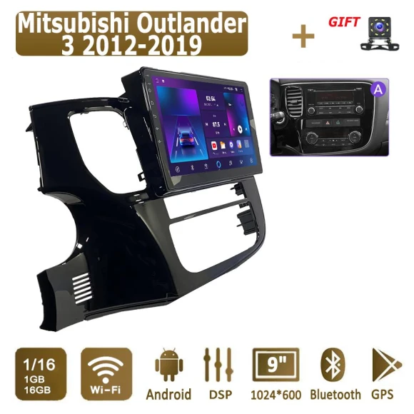 Car Radio for Mitsubishi Outlander 3 2012-2019 — Car Infotainment System, icreative