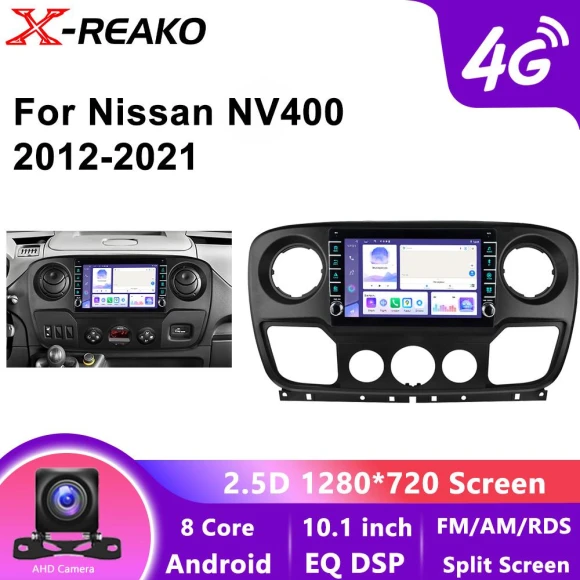 Multimedia Car Player with GPS, 4G, and Navigation — Car Infotainment System, X-REAKO
