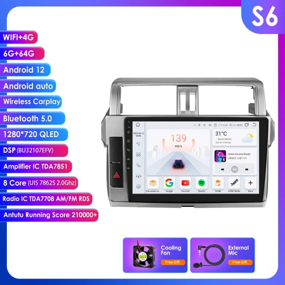 2 Din Car Multimedia System with 9-inch Display — Car Infotainment System, Hizpo