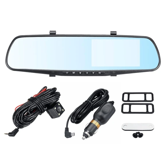 4.3-Inch Dual Lens Car Dash Cam — Dash Cam, SDS002