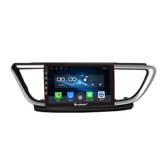 9 Inch Android Car Stereo with CarPlay and GPS Navigation — Car Infotainment System, KUNFINE