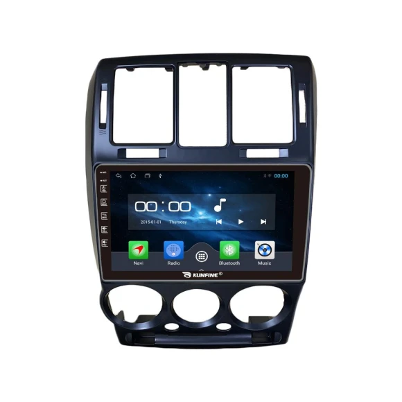 9 Inch Car Multimedia Player with GPS, RDS, and DSP — Car Infotainment System, KUNFINE