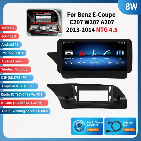 Android 13 Car Radio System — Car Infotainment System, OSSURET
