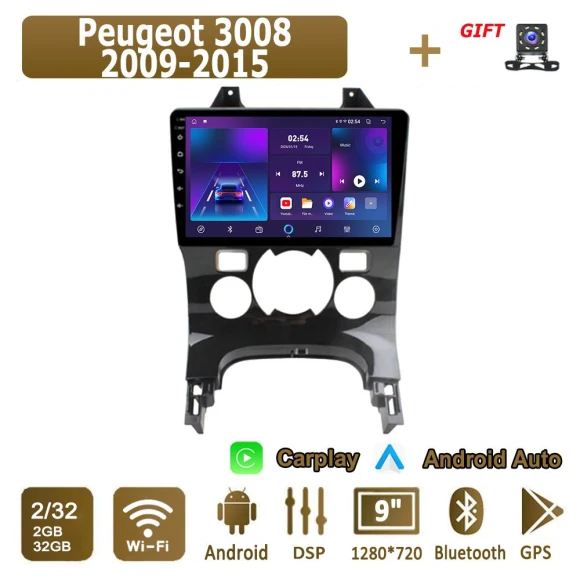 Car Multimedia Player with GPS Navigation — Car Infotainment System, icreative