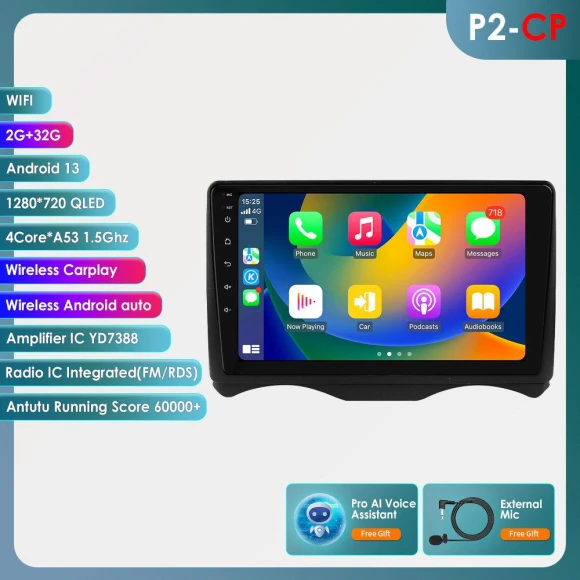 Car Multimedia Player with Intelligent Screen — Car Infotainment System, Hizpo