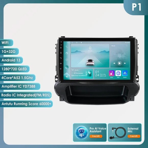 Car Multimedia Video Player with Bluetooth and DVR Camera — Car Infotainment System, OSSURET