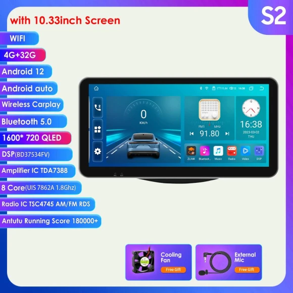 Carplay Android Car Radio — Car Infotainment System, Hizpo