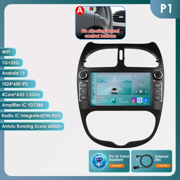 Intelligent Android Car Stereo — Car Infotainment System, OSSURET