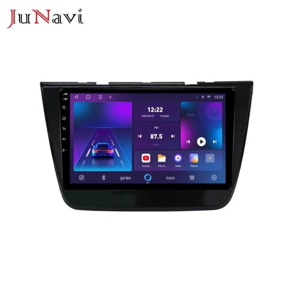 Large Screen Car GPS with Android, Bluetooth, and Wireless CarPlay — Car Infotainment System, GearUp AutoMoto