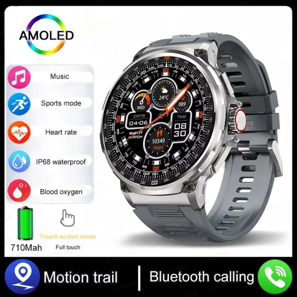 Smartwatch with Ultra HD AMOLED Display — Smart Watch, QLY Online