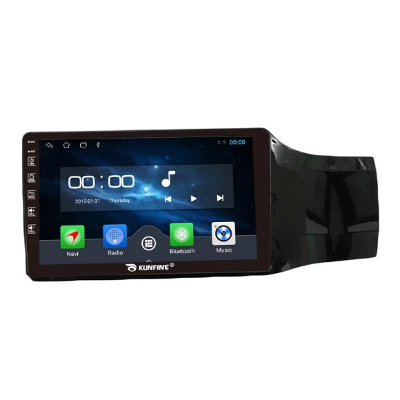 10 Inch Android CarPlay Android Auto Car Navigation Multimedia Player GPS RDS DSP Stereo — Car Infotainment System, KUNFINE