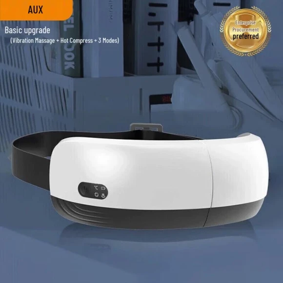 Foldable Smart Eye Massager with Heat and Bluetooth — Massage Gun, JDST