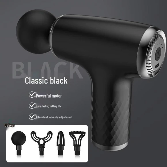 Mini Portable Rechargeable Fascia Gun — Massage Gun, Kangzuo