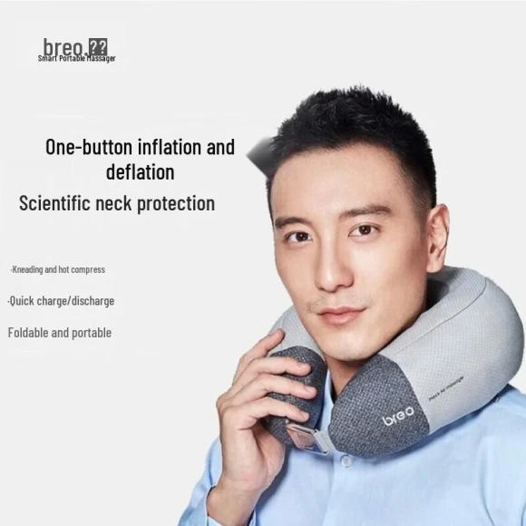 Smart Inflatable Neck Massager — Massage Gun, Breo