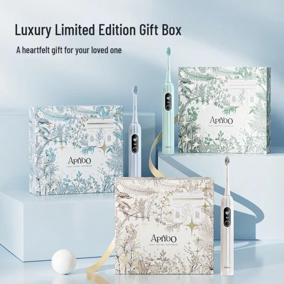 Smart Sonic Electric Toothbrush Gift Set — Electric Toothbrush, Apiyoo