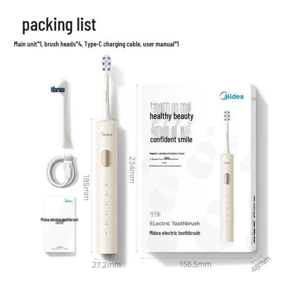 Smart Sonic Electric Toothbrush — Electric Toothbrush, Midea