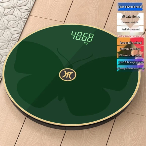 Solar Smart Bluetooth Body Fat Scale — Smart Scale, Jinmiao