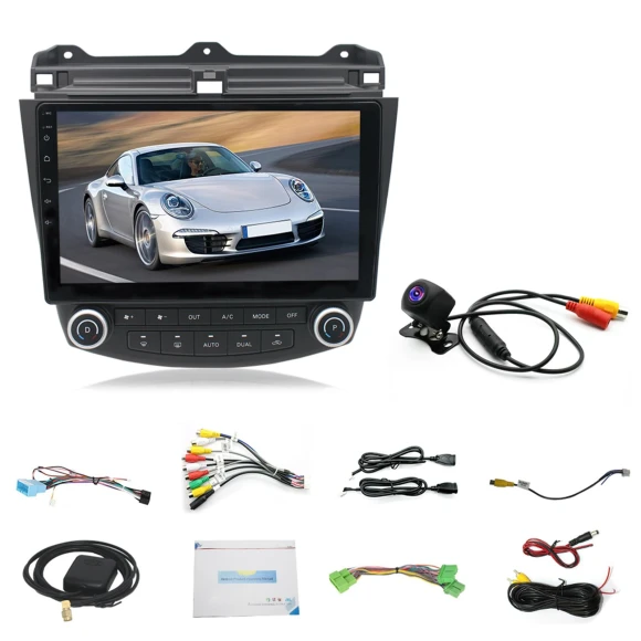 Android 13 Car Stereo with GPS, WiFi, FM, and CarPlay — Car Infotainment System, TOP-HOME MALL