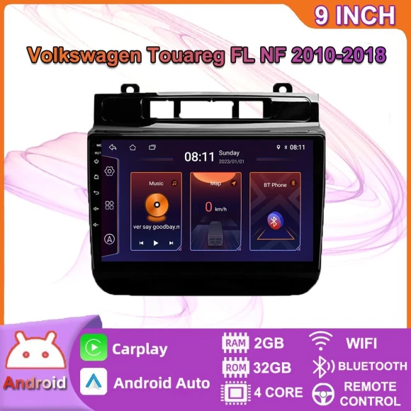 Car Stereo with GPS Navigation — Car Infotainment System, BAODANDP