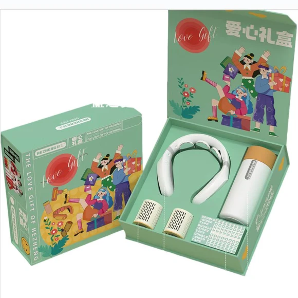 Fascia Gun and Smart Thermos Cup Gift Box — Massage Gun, JDST