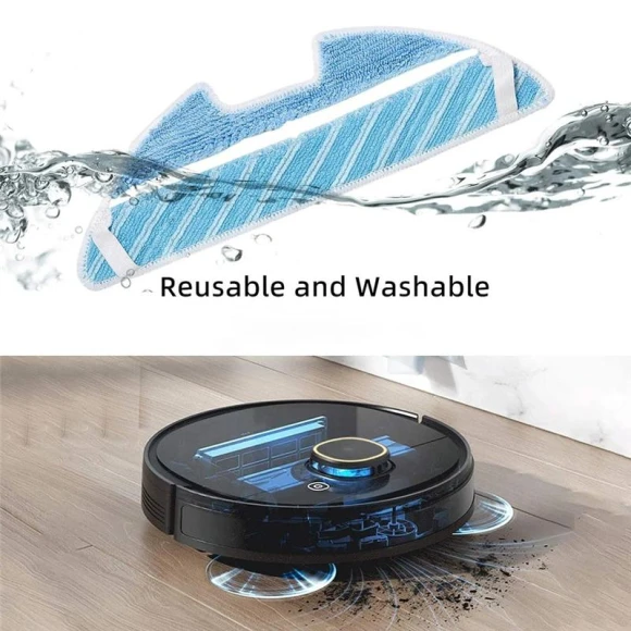 Robot Vacuum Cleaner Mop Cloth Rag Accessories — Robot Vacuum, SoleVibe Shoes