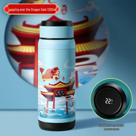 Smart Insulated Thermos — Smart Water Bottle, ZISIZ