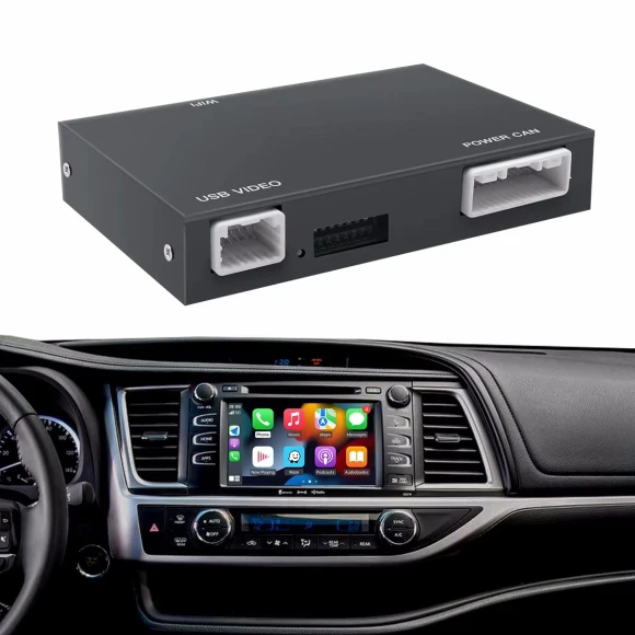 Wireless CarPlay and Android Auto Module Decoder — Car Infotainment System, Toyota