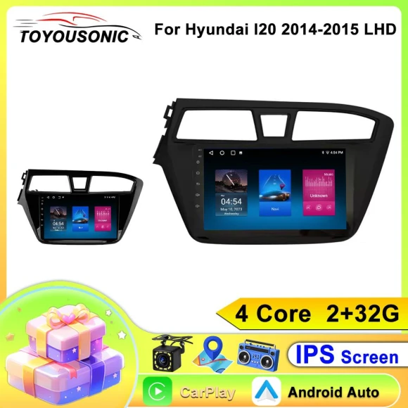 Android 13 Car Stereo with GPS Navigation and CarPlay — Car Infotainment System, ToyousoniC