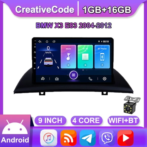 Android Carplay Multimedia Video Player — Car Infotainment System, CreativeCode