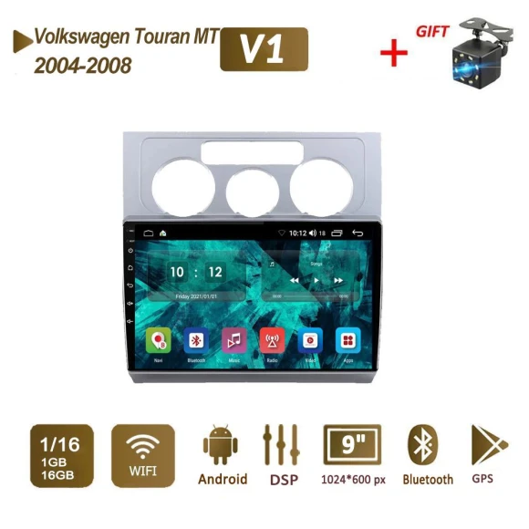 Car Multimedia Receiver with GPS Navigation and WiFi — Car Infotainment System, icreative