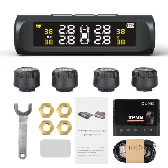 Car Tire Pressure Monitor System — TPMS, Vinde Home