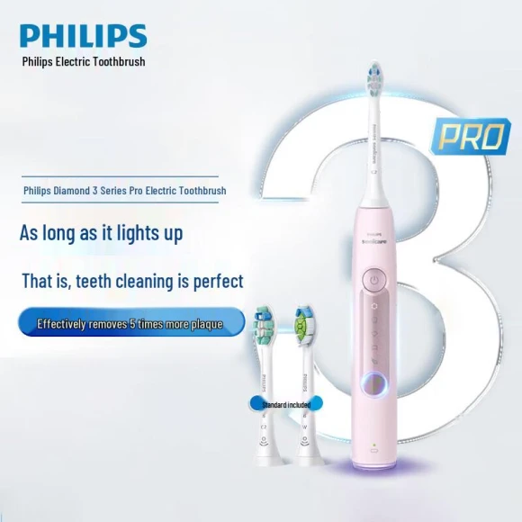 DiamondClean 3 Pro Series Sonic Electric Toothbrush — Electric Toothbrush, Philips