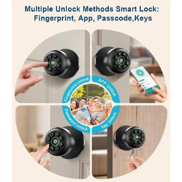 Fingerprint Door Lock — Smart Lock, cwjnu43