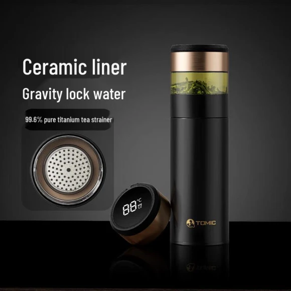 Smart Ceramic-Lined Insulated Tea Bottle — Smart Water Bottle, JDST online